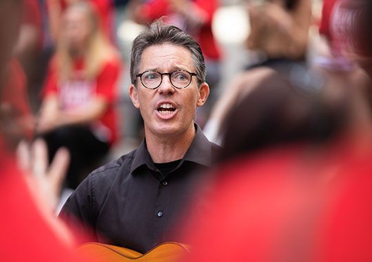 Choir Director, James Paul