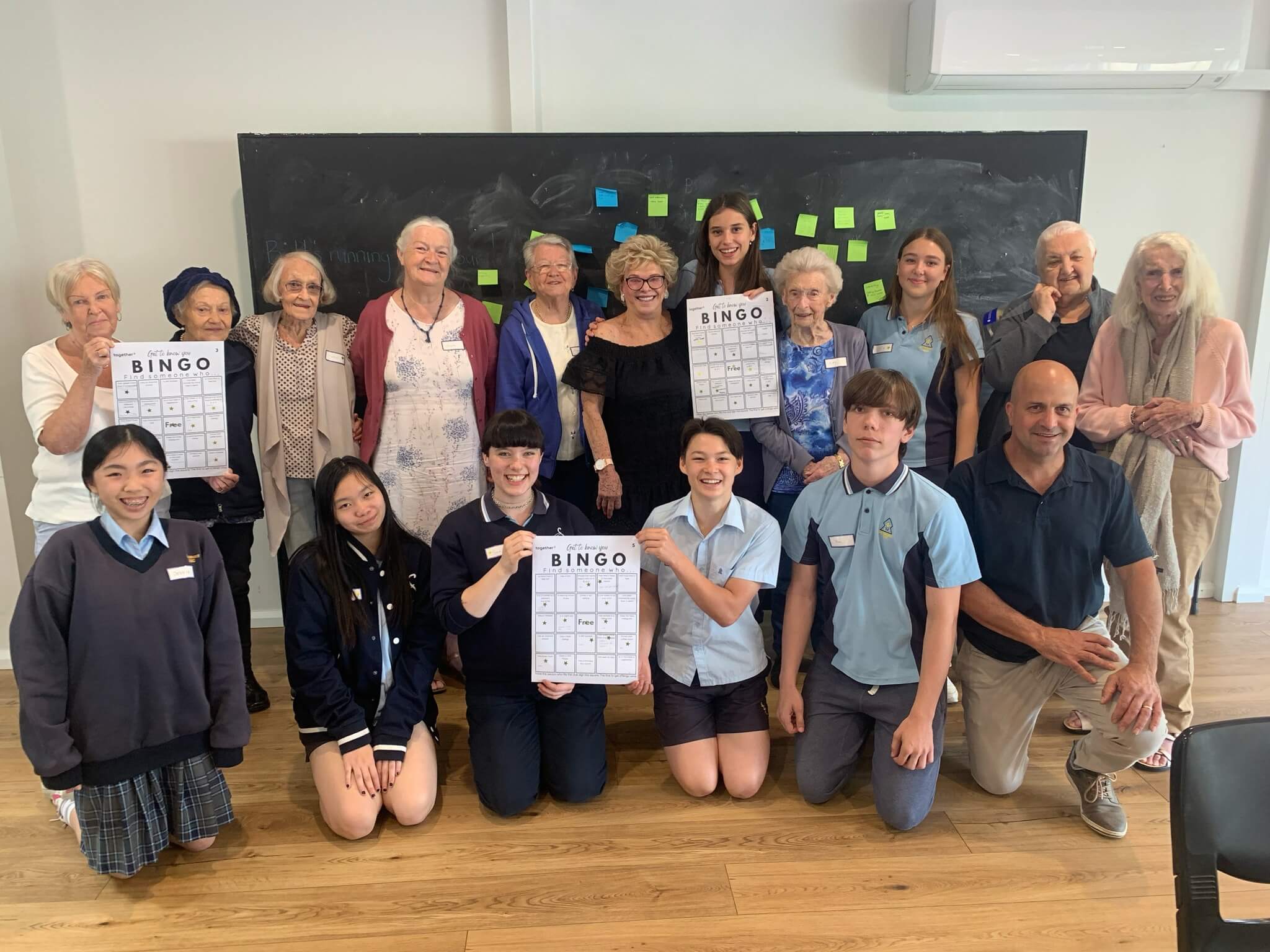 Together2's successful Intergenerational Program bridges divide between generation to promote social inclusion and meaningful connection.
